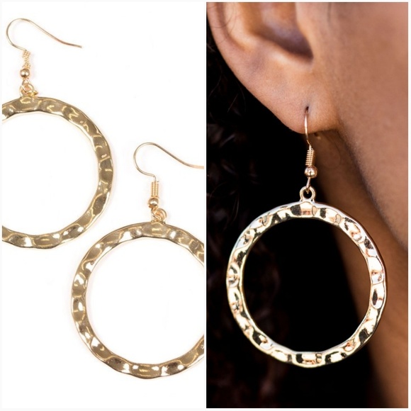 paparazzi Jewelry Hammer Time Gold Earrings Poshmark